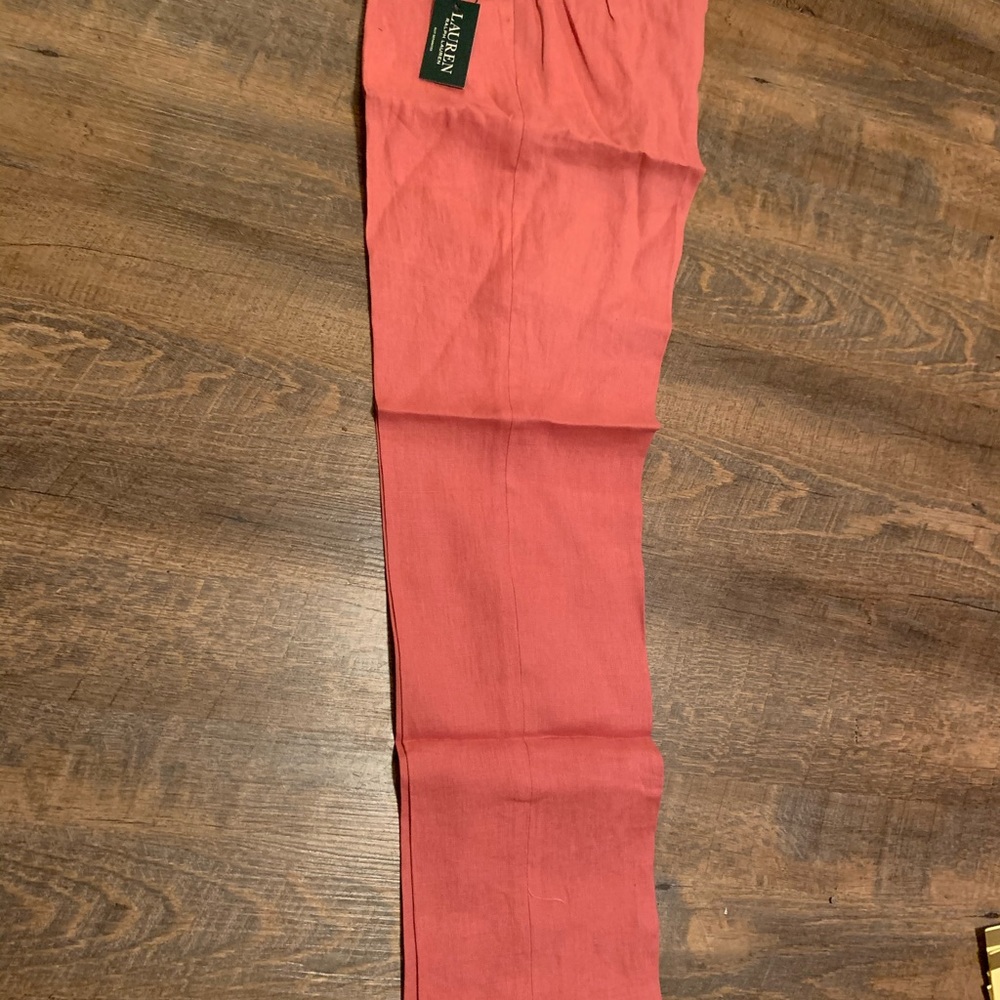 Polo Ralph Lauren Red Linen Pants Boys